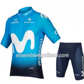 Tenue Maillot + Cuissard 2018 Movistar Team N001